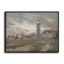 Chatham Light HD Canvas Print Home Decor Paintings Wall Art Pictures