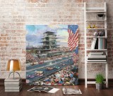 Indianapolis Motor Speedway 100th Anniversary Study HD Canvas Print Home Decor Paintings Wall Art Pictures