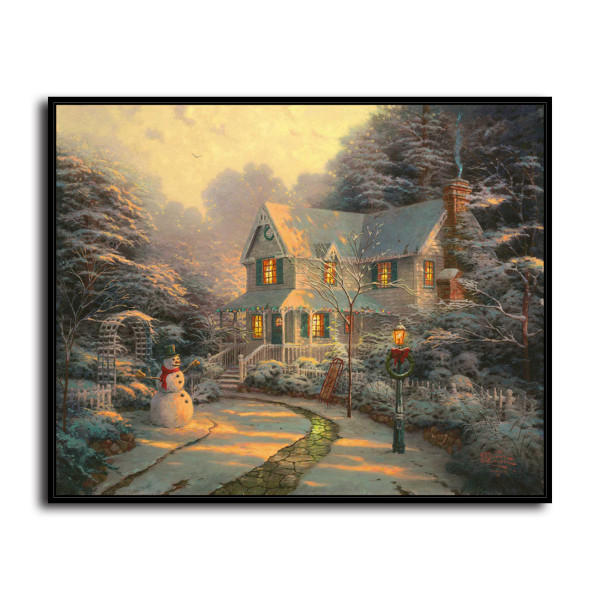 The Night before Christmas HD Canvas Print Home Decor Paintings Wall Art Pictures