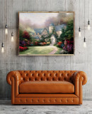 Beyond Autumn Gate HD Canvas Print Home Decor Paintings Wall Art Pictures