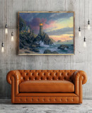 Rock Of Salvation HD Canvas Print Home Decor Paintings Wall Art Pictures