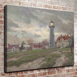 Chatham Light HD Canvas Print Home Decor Paintings Wall Art Pictures