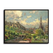 Edinburgh Scotland HD Canvas Print Home Decor Paintings Wall Art Pictures