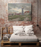 Chatham Light HD Canvas Print Home Decor Paintings Wall Art Pictures