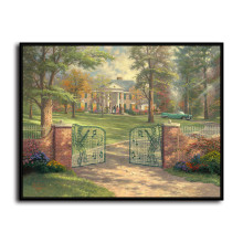 Graceland 50th Anniversary HD Canvas Print Home Decor Paintings Wall Art Pictures