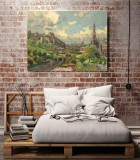 Edinburgh Scotland HD Canvas Print Home Decor Paintings Wall Art Pictures