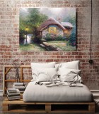 Collector Cottage I HD Canvas Print Home Decor Paintings Wall Art Pictures