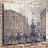 Piccadilly Circus HD Canvas Print Home Decor Paintings Wall Art Pictures