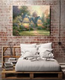 Winsor Manor HD Canvas Print Home Decor Paintings Wall Art Pictures