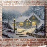 Home For The Evening HD Canvas Print Home Decor Paintings Wall Art Pictures