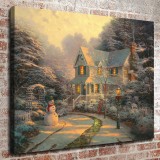 The Night before Christmas HD Canvas Print Home Decor Paintings Wall Art Pictures