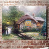 Collector Cottage I HD Canvas Print Home Decor Paintings Wall Art Pictures