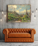 Edinburgh Scotland HD Canvas Print Home Decor Paintings Wall Art Pictures