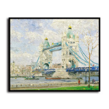 Tower Bridge London HD Canvas Print Home Decor Paintings Wall Art Pictures