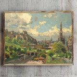 Edinburgh Scotland HD Canvas Print Home Decor Paintings Wall Art Pictures