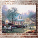 The Village Inn HD Canvas Print Home Decor Paintings Wall Art Pictures