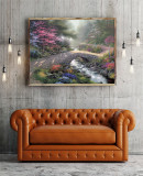 Bridge Of Faith HD Canvas Print Home Decor Paintings Wall Art Pictures