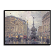 Piccadilly Circus HD Canvas Print Home Decor Paintings Wall Art Pictures