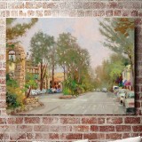 Carmel Ocean Avenue II HD Canvas Print Home Decor Paintings Wall Art Pictures