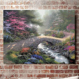 Bridge Of Faith HD Canvas Print Home Decor Paintings Wall Art Pictures