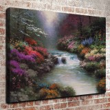 Beside Still Waters HD Canvas Print Home Decor Paintings Wall Art Pictures