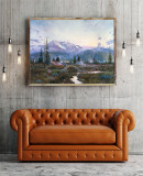 Days Of Peace HD Canvas Print Home Decor Paintings Wall Art Pictures