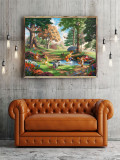 Winnie The Pooh I HD Canvas Print Home Decor Paintings Wall Art Pictures