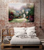 Beyond Autumn Gate HD Canvas Print Home Decor Paintings Wall Art Pictures