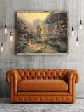 The Night before Christmas HD Canvas Print Home Decor Paintings Wall Art Pictures