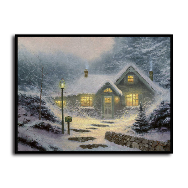 Home For The Evening HD Canvas Print Home Decor Paintings Wall Art Pictures