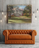 Colton Hall Monterey HD Canvas Print Home Decor Paintings Wall Art Pictures