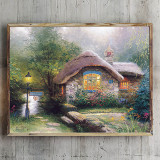 Collector Cottage I HD Canvas Print Home Decor Paintings Wall Art Pictures