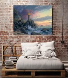 Rock Of Salvation HD Canvas Print Home Decor Paintings Wall Art Pictures