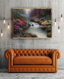 Beside Still Waters HD Canvas Print Home Decor Paintings Wall Art Pictures