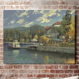 Lake Arrowhead HD Canvas Print Home Decor Paintings Wall Art Pictures