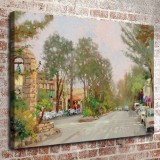 Carmel Ocean Avenue II HD Canvas Print Home Decor Paintings Wall Art Pictures