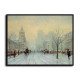Blue Boulevard HD Canvas Print Home Decor Paintings Wall Art Pictures