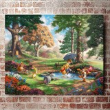 Winnie The Pooh I HD Canvas Print Home Decor Paintings Wall Art Pictures