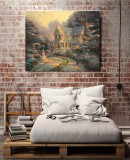 The Night before Christmas HD Canvas Print Home Decor Paintings Wall Art Pictures