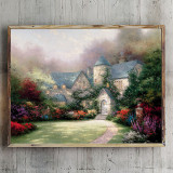 Beyond Autumn Gate HD Canvas Print Home Decor Paintings Wall Art Pictures