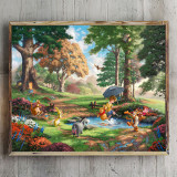 Winnie The Pooh I HD Canvas Print Home Decor Paintings Wall Art Pictures