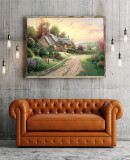 A Peaceful Time HD Canvas Print Home Decor Paintings Wall Art Pictures