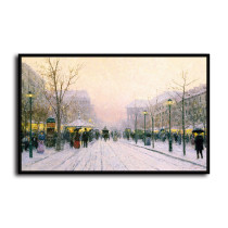 Paris Snowfall