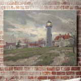 Chatham Light HD Canvas Print Home Decor Paintings Wall Art Pictures