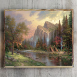 The Mountains Declare His Glory HD Canvas Print Home Decor Paintings Wall Art Pictures