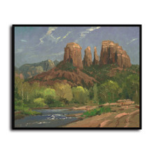 Sedona Cliffs HD Canvas Print Home Decor Paintings Wall Art Pictures