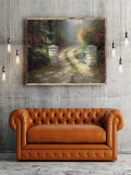 The Autumn Gate HD Canvas Print Home Decor Paintings Wall Art Pictures