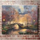 Central Park in the Fall HD Canvas Print Home Decor Paintings Wall Art Pictures