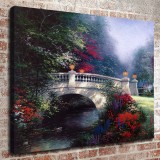 The Broadwater Bridge Thomashire HD Canvas Print Home Decor Paintings Wall Art Pictures