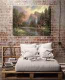 The Mountains Declare His Glory HD Canvas Print Home Decor Paintings Wall Art Pictures